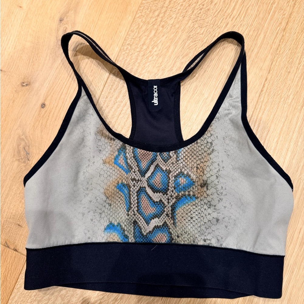 Ultracor Blue and Gray Sports Bra